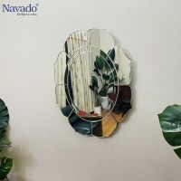 Factory Direct Wholesale Modern Wall mirror Lotus