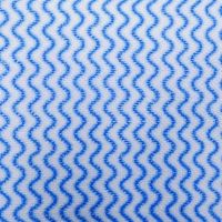30cm Blue Wave Printed Spunlace Nonwoven For Food Service