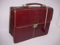 Leather briefcase