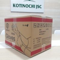 Nitrile Gloves Disposable Latex-free Blue/White Medical Surgical Nitrile Made in Vietnam Kotinochi Brand 