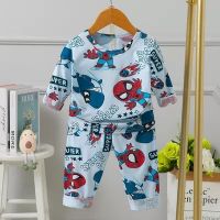 Comfortable Kids Pyjama Set Long Sleeve 58cm Hipline 5% Spandex For 3 years Old