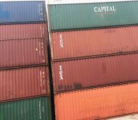 cheap auction sale 40 ft 20 ft used cargo shipping dry container for Sale