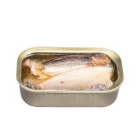 Global canned sardine Best quality Moroccan sardines, 125g sardine in vegetable oil/soya oil 125g*50tins/carton