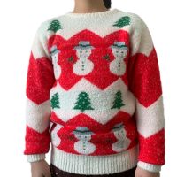 Wholesale Fall winter Ugly Christmas sweater custom funny christmas Knitted jumper children clothes 