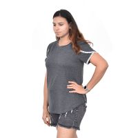 Wholesale short sleeve t-shirt pure color sports coat custom your logo or design women t shirt