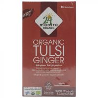 Sell 24 Mantra Organic Tulsi Ginger Tea Bags 100g