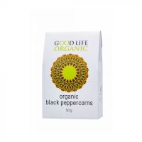 Sell Good Life Organic Black Peppercorns Refill 50g