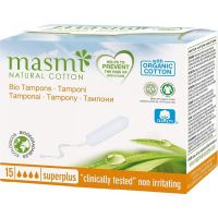 Sell Masmi Organic Cotton Tampons Superplus 15s