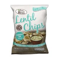 Sell Eat Real Lentil Chips - Creamy Dill 40g