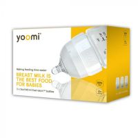 Sell Yoomi Feeding Bottle (3 Pack) + Slow Flow Teat White 140ml