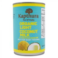 Sell Kapthura Organic Light Coconut Milk - 9% Fat 400ml
