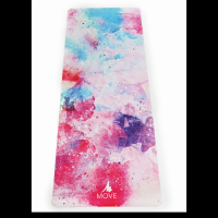 Sell MOVE Vegan Suede yoga and Natural Rubber Yoga mat, 2mm Colour Splash