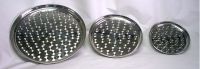STAINLESS STEEL ROUND TRAYS