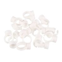 Glue Ring Holder Eyelash Glue Ring 100Pcs/Bag