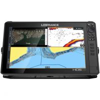 Lowrance HDS-12 Live Fish Finder with Imaging 3-in-1 Transom C-MAP