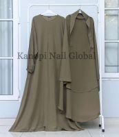 Abaya Dress Lady Muslim Hijab