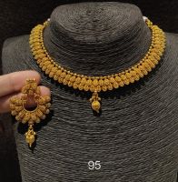 East Indian necklace and earring Set