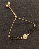 Black beads bracelets