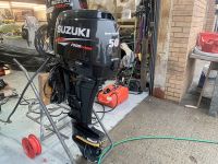 Used Suzuki 50HP 4-Stroke Outboard Motor Engine Motor is in excellent