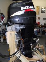 Used Suzuki 150HP 4-Stroke Outboard Motor Engine Motor is in excellent