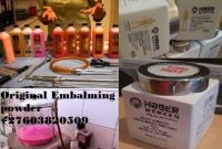 Price For Hager Werken +27-603-820-509 Embalming Powder Pink And White In South Africa