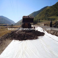 Non-Woven Polyester Geotextile for Road Construction