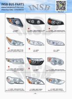 higer bus parts headlamp bus rearlamp rearview mirror bus accessories
