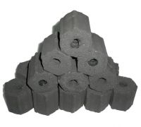 Coconut shell charcoal - Hexagonal shaped