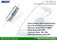 CA Series Axial Solid Tantalum Capacitor