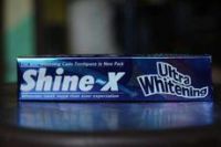 Shine x toothpaste