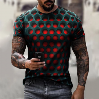 2022 Fashion Custom Designer Short Sleeve 3d Round Neck Men's T-Shirt For Daily Casual