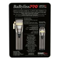 Fast Ship BaBy _liss PRO LimitedFX Collection Gunmetal Clipper &amp; Trimmer Set