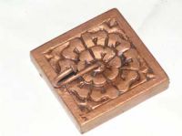 Carved Square Key Hanger