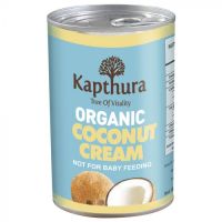 Selling Kapthura Organic Coconut Cream - 22% Fat 400ml