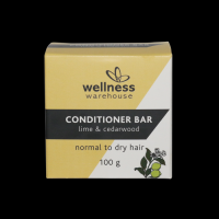 Selling Wellness Conditioner Bar Lime & Cedarwood 100g