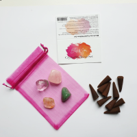 Selling The Great Living Co. Meditation Set Bliss & Joy Crystal