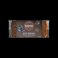 Selling Biona Organic Rye Bread With Chia & Flax 500g