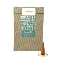 Selling Ananta Luxury Hand Rolled Incense Cones Patchouli 10pcs & Burner