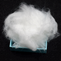 4Dx51mm lmf low melt fiber polyester staple for thermobonding non-woven