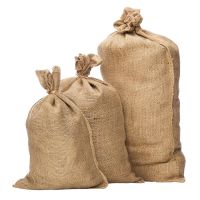 Batch jute drawstring sacks are suitable for loading coffee beans 2 buyers
