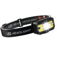 Lightweight Waterproof Headlight with Comfortable Headband for Running Camping Hiking