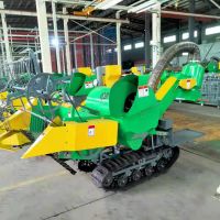 Soybean harvester new small mini rice and wheat combine harvester
