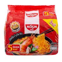 Noodles Instant Hot Spicy Shrimp Tom Yum Flavor 60 g. Pack 5