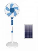 16 Inch 12v Dc Solar Fan Solar Powered Ac Dc Rechargeable Fan Price Cheap Stand Solar Fan with remote And Led Light