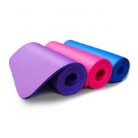 Oem High Elastic Custom Logo Yoga Mat Eco Friendly Custom Printed Tpe Yoga Mat