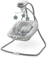 Factory price modern style with two-in-one baby high chair swing