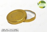 38mm Aluminum Lug Cap Jar Lid With Safety Button Patented