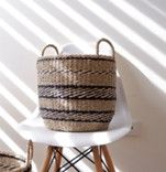 Seagrass and Palm leaf basket