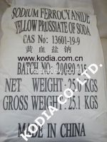 Quality and Sell sodium ferrocyanide  cas no.:13601-19-9  E535