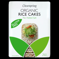 Quality and Sell Clearspring Rice Cake No Added Salt Organic Gluten Free 130g